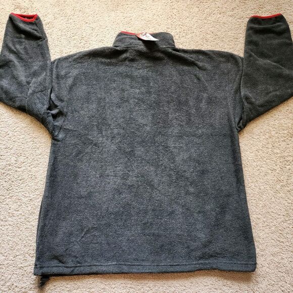 Nascar 1/4 Zip Fleece Pullover Jimmy Spencer 41 Size L - Picture 5 of 11